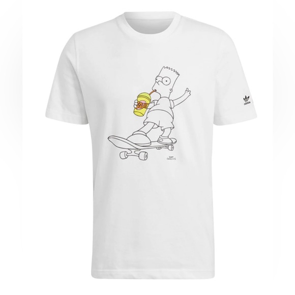 adidas Originals Other - ADIDAS X SIMPSONS SQSH TEE WHITE - Size: 2XL